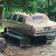 Illustration for article titled A Canadian Turned a Cadillac Brougham Limousine Into a Snowmobile and It's Glorious